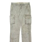 DESIGUAL Mens Trousers Grey Regular Straight W28 L35