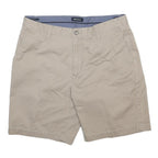 NAUTICA Mens Shorts Beige Casual Plain M W34 Cotton Relaxed Fit