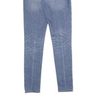 LEVI'S Womens Regular High Rise Skinny Denim Light Blue Cotton Blend W26 L32