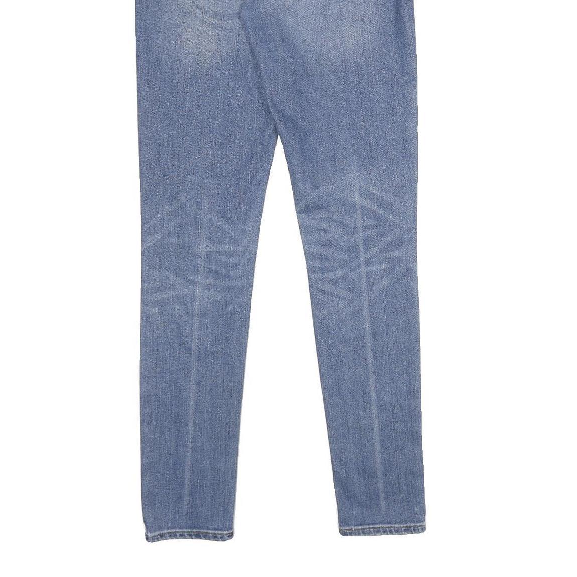 LEVI'S Womens Regular High Rise Skinny Denim Light Blue Cotton Blend W26 L32