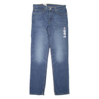 LEVI'S 511 Jeans Mens Blue Slim Straight Stone Wash W32 L34