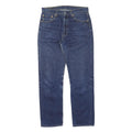LEVI'S 501 Mens Jeans Blue Regular Straight Denim Medium W32 L32 Classic Fit