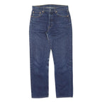LEVI'S 501 Mens Jeans Blue Regular Straight Denim Medium W32 L32 Classic Fit