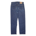 LEVI'S 501 Mens Jeans Blue Regular Straight Denim Medium W32 L32 Classic Fit