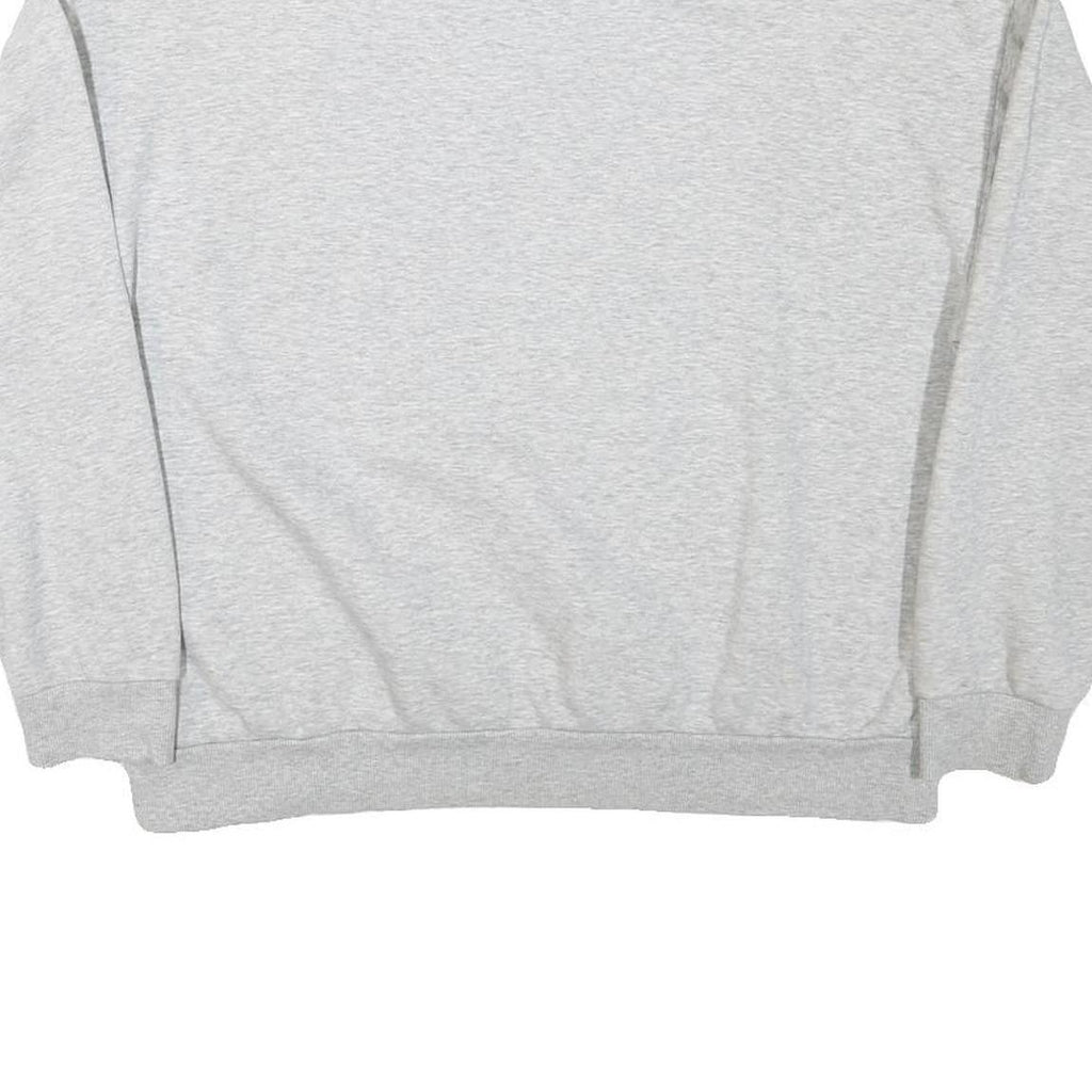 PUMA Womens Grey Sweatshirt Crew Neck XL Cotton Blend Logo Print Casual Pullover