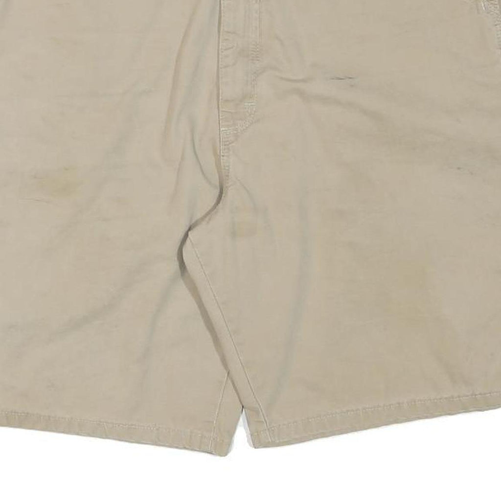 WRANGLER Mens Shorts Beige Casual 2XL W38 Cotton Blend Workwear Pockets