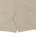 WRANGLER Mens Shorts Beige Casual 2XL W38 Cotton Blend Workwear Pockets