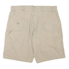 WRANGLER Mens Shorts Beige Casual 2XL W38 Cotton Blend Workwear Pockets