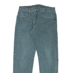 FRISCO Womens Regular Fit Straight Leg Denim Light Blue Cotton Blend Jeans W31