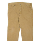 DICKIES Workwear Mens Trousers Beige Regular Straight W36 L31