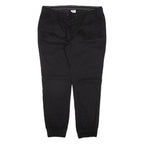 DENIM 1982 Mens Trousers Black Regular Tapered W37 L29