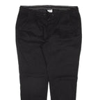 DENIM 1982 Mens Trousers Black Regular Tapered W37 L29