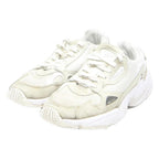 ADIDAS Falcon Womens White & Grey Synthetic Trainers UK 6 Chunky Sneakers