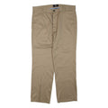 DOCKERS Mens Trousers Brown Regular Tapered W34 L29