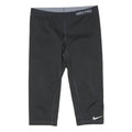 NIKE Womens Black Pro Sports Shorts L W30 Compression Leggings