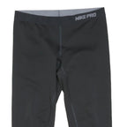 NIKE Womens Black Pro Sports Shorts L W30 Compression Leggings