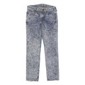 LEVI'S 511 Mens Jeans Blue Slim Skinny Denim Stone Wash W28 L30 Classic Zip