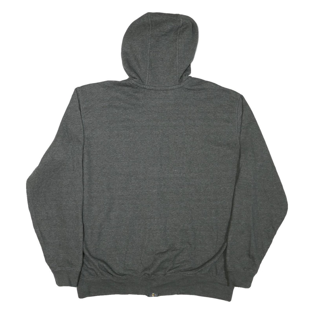 CARHARTT Mens Grey Bio-One Sacramento Full Zip Hoodie L Cotton Blend Casual
