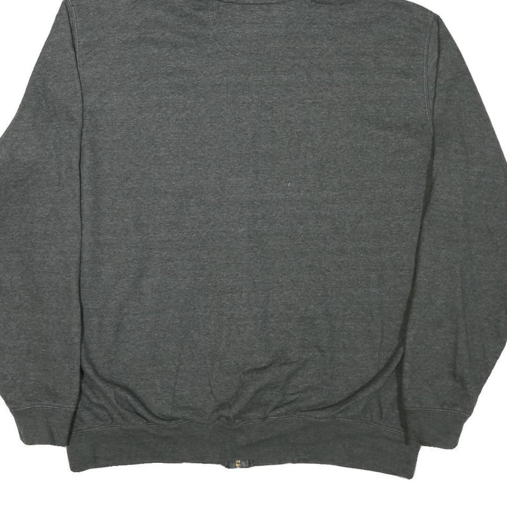 CARHARTT Mens Grey Bio-One Sacramento Full Zip Hoodie L Cotton Blend Casual