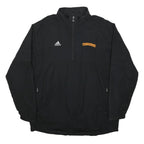 ADIDAS Mens Black Tennessee Jacket L Polyester Blend Zip Sportswear Athletic