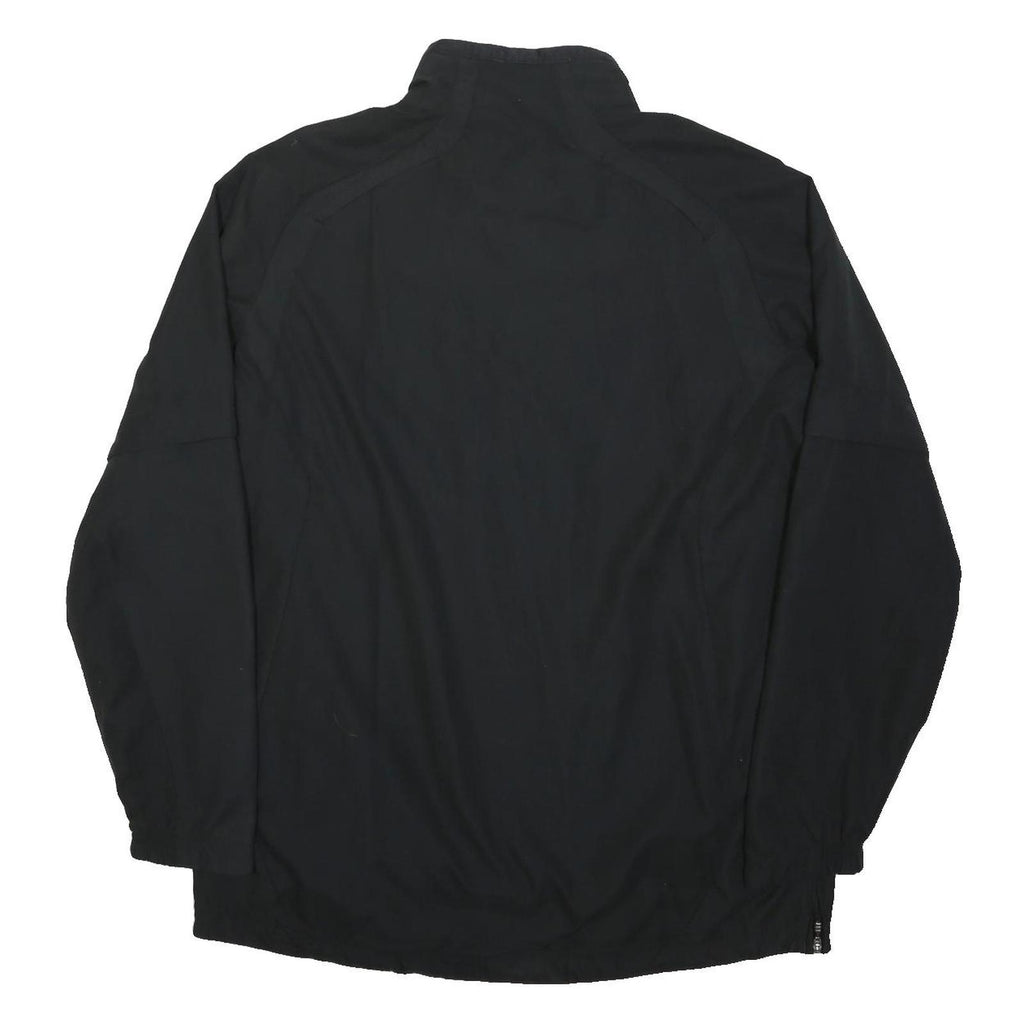 ADIDAS Mens Black Tennessee Jacket L Polyester Blend Zip Sportswear Athletic