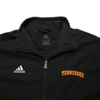 ADIDAS Mens Black Tennessee Jacket L Polyester Blend Zip Sportswear Athletic