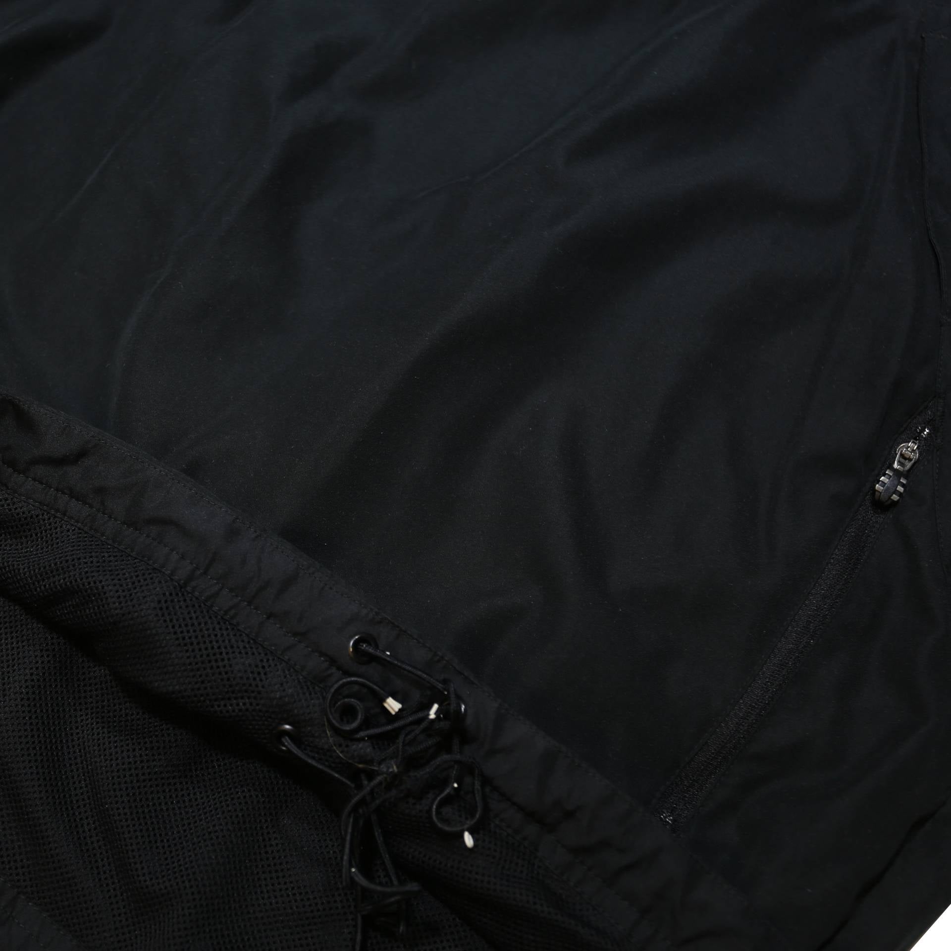 ADIDAS Mens Black Tennessee Jacket L Polyester Blend Zip Sportswear Athletic