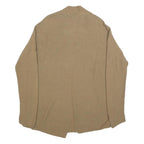 TOM TAILOR Womens Beige Basic Knit Long Sleeve Top M Casual Everyday