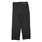 DIESEL Womens Regular Fit Black Denim Jeans W32 L28 Classic Zip Cotton Blend