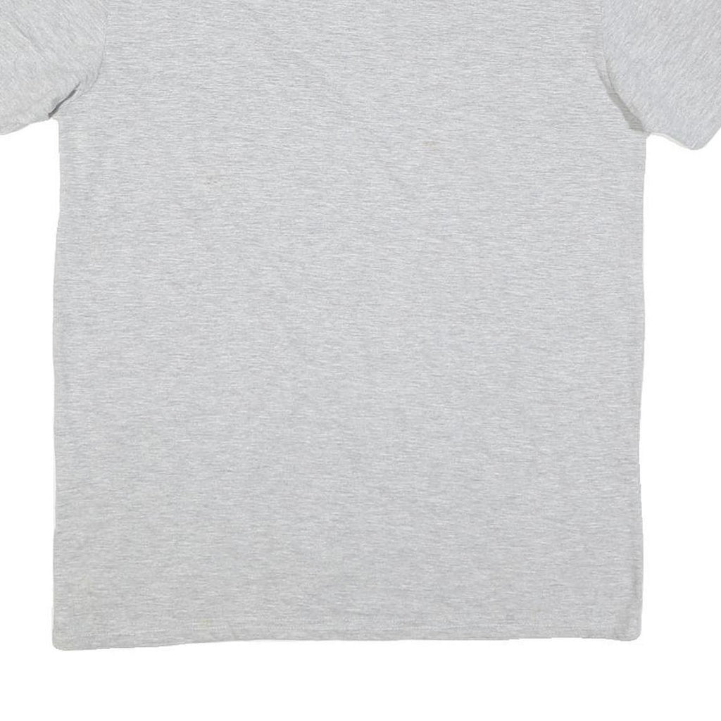 ADIDAS Mens Grey Athletic T-Shirt M Short Sleeve Crew Neck Cotton Blend