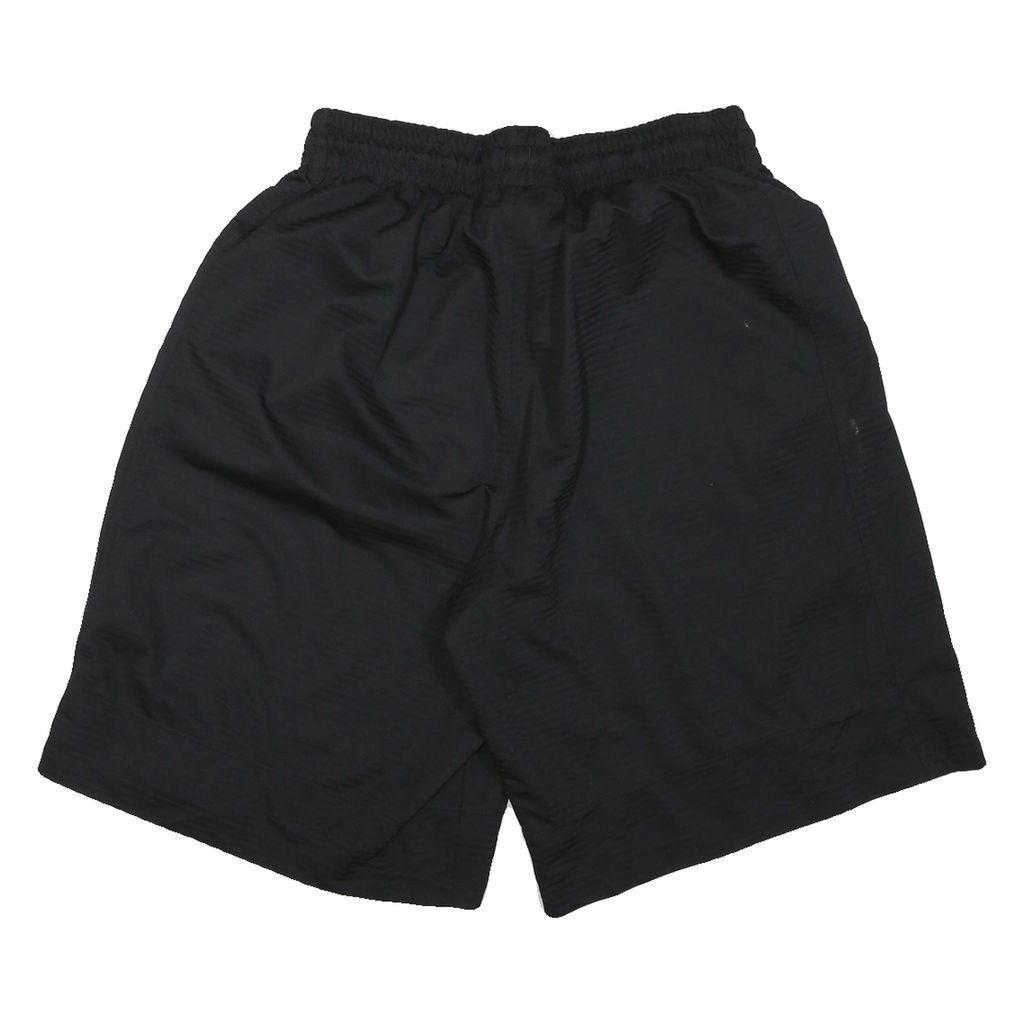 NIKE Mens Black Sports Shorts L W28 Lightweight Polyester Blend Gym Wear