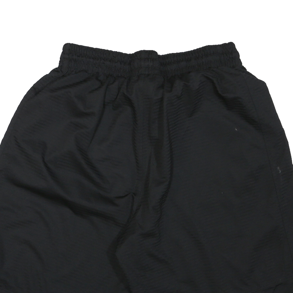 NIKE Mens Black Sports Shorts L W28 Lightweight Polyester Blend Gym Wear