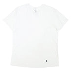POLO RALPH LAUREN Mens White Classic T-Shirt L Short Sleeve Crew Neck Cotton
