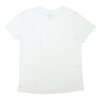 POLO RALPH LAUREN Mens White Classic T-Shirt L Short Sleeve Crew Neck Cotton