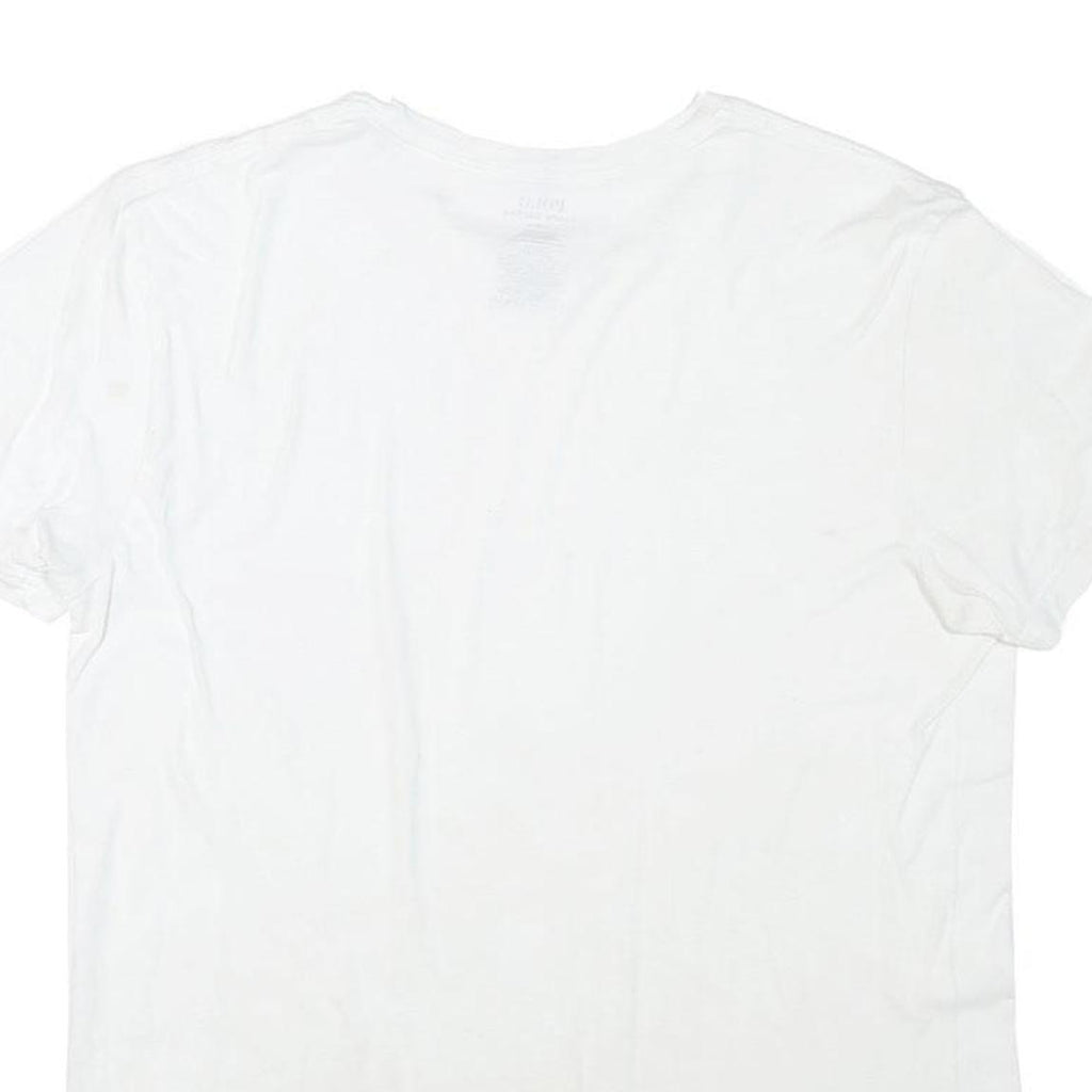 POLO RALPH LAUREN Mens White Classic T-Shirt L Short Sleeve Crew Neck Cotton