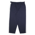 NAUTICA Mens Joggers Navy & White XL W38 L27 Relaxed Tapered Polyester