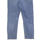 LEVI'S 502 Mens Slim Jeans Blue Denim W34 L27 Distressed Cotton Blend