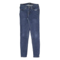 LEVI'S Womens Slim Blue Denim Light W26 L28 Skinny Zip Jeans