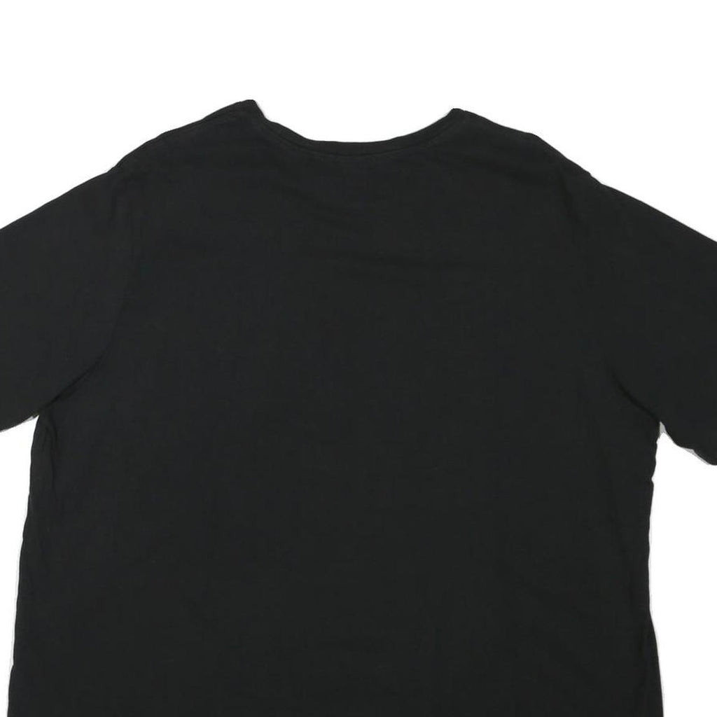 LEVI'S Mens Black & Red Graphic T-Shirt 2XL Short Sleeve Crew Neck Cotton Blend