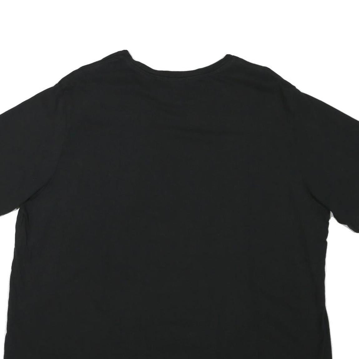 LEVI'S Mens Black & Red Graphic T-Shirt 2XL Short Sleeve Crew Neck Cotton Blend