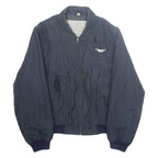 MASTER STYLE Mens Jacket Black Nylon M