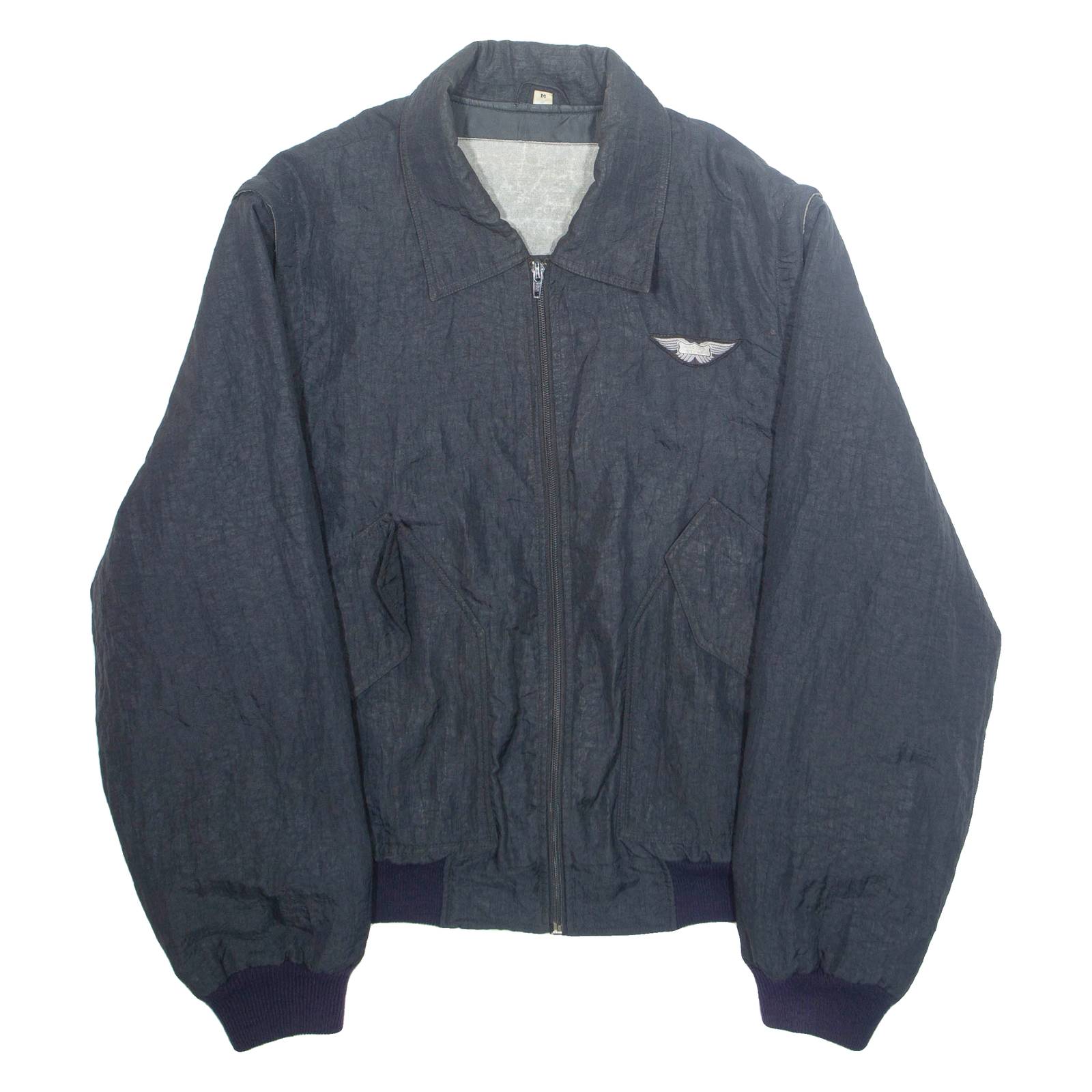 MASTER STYLE Mens Jacket Black Nylon M
