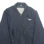 MASTER STYLE Mens Jacket Black Nylon M