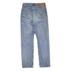 LEVI'S 501 Big E Womens Jeans Blue Regular Straight Denim Medium W26 L30 Classic