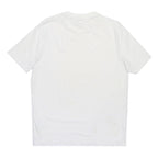 HUGO BOSS Mens White Crew Neck Short Sleeve T-Shirt M Logo Cotton Blend