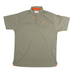 SWEAT MANAGEMENT Mens Beige Polo T-Shirt XL Short Sleeve Collared Casual Wear