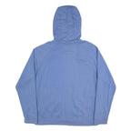 TIMBERLAND Mens Blue Zip Hoodie 2XL Cotton Blend Casual Style