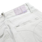CALVIN KLEIN JEANS Womens Cotton Blend Slim Skinny Trousers W25 L25 Light Green