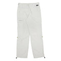 SCHOFFEL Womens Polyamide White Regular Fit Straight Leg Trousers W28 L29