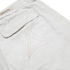 SCHOFFEL Womens Polyamide White Regular Fit Straight Leg Trousers W28 L29